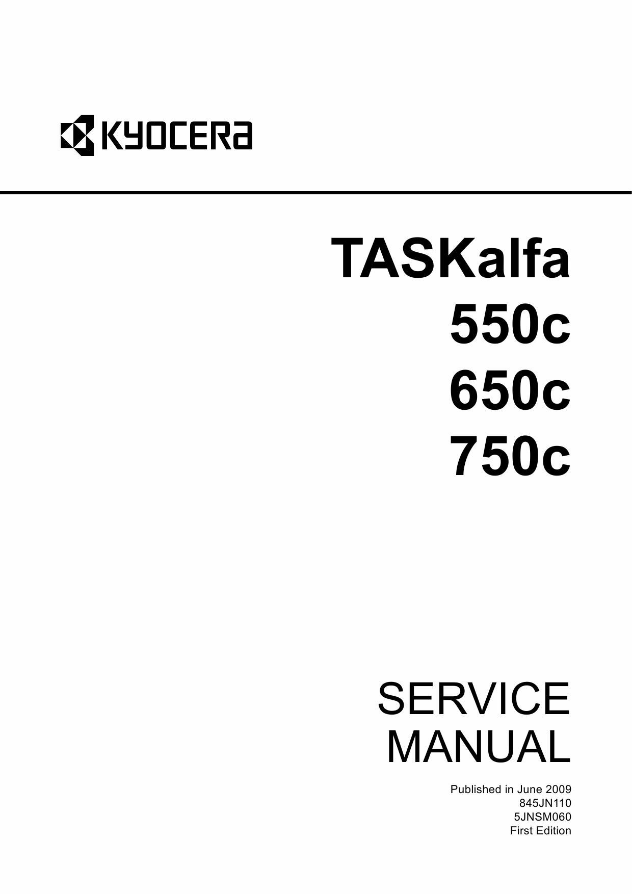 KYOCERA ColorMFP TASKalfa-550c 650c 750 Service Manual-1